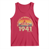 85th Birthday Tank Top Vintage 1941 Limited Edition 85 Year Old Gift