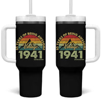85th Birthday Tumbler With Handle Vintage 1941 Limited Edition 85 Year Old Gift