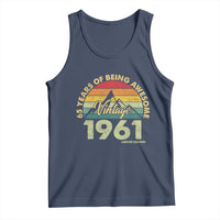 65th Birthday Tank Top Vintage 1961 Limited Edition 65 Year Old Gift