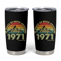 55th Birthday Tumbler Cup Vintage 1971 Limited Edition 55 Year Old Gift