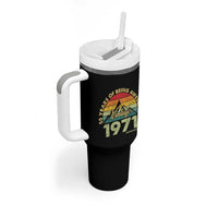 55th Birthday Tumbler With Handle Vintage 1971 Limited Edition 55 Year Old Gift