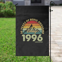 30th Birthday Garden Flag Vintage 1996 Limited Edition 30 Year Old Gift
