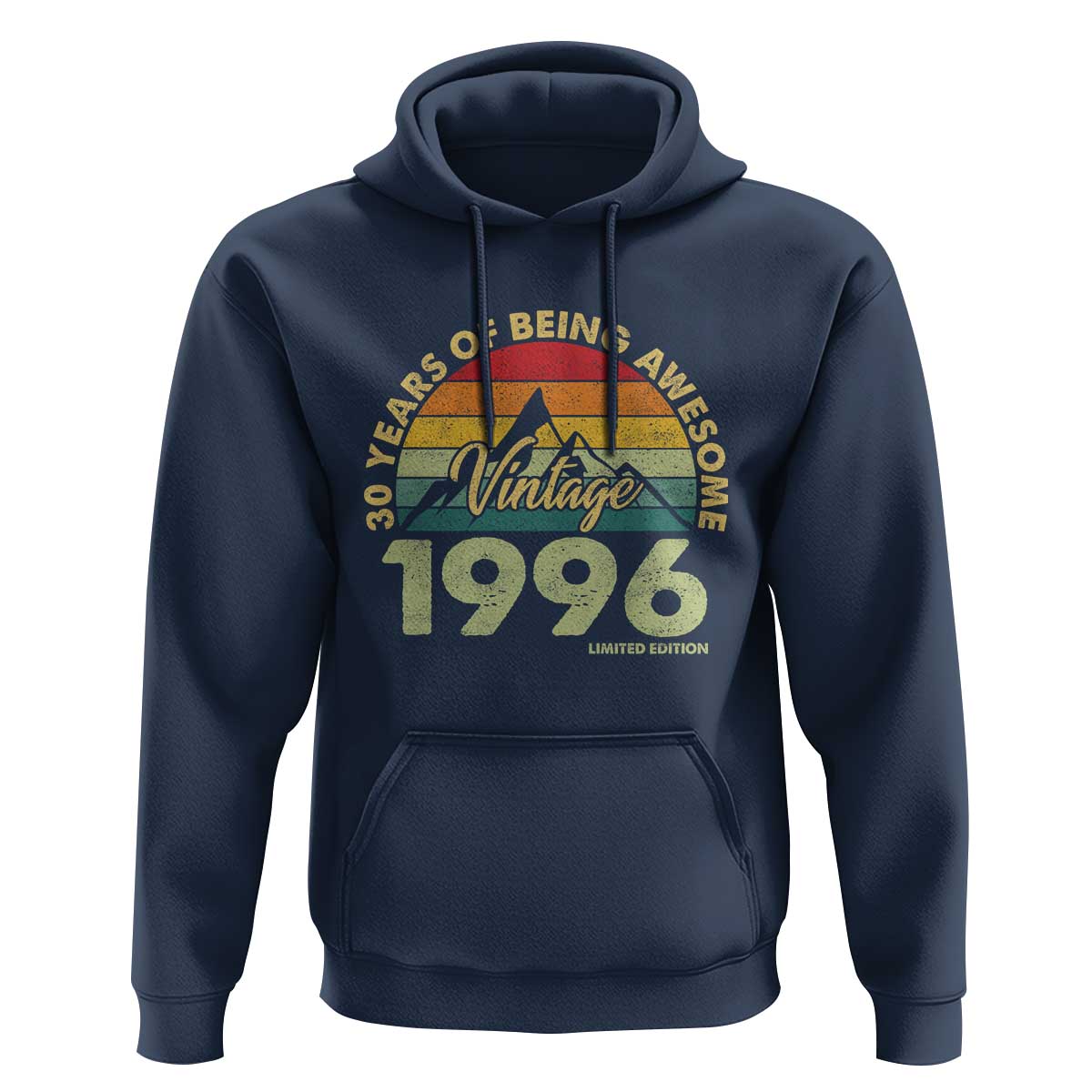 30th Birthday Hoodie Vintage 1996 Limited Edition 30 Year Old Gift