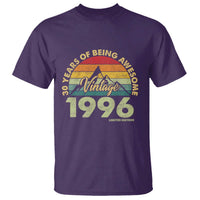 30th Birthday T Shirt Vintage 1996 Limited Edition 30 Year Old Gift