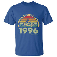 30th Birthday T Shirt Vintage 1996 Limited Edition 30 Year Old Gift