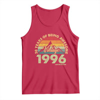 30th Birthday Tank Top Vintage 1996 Limited Edition 30 Year Old Gift