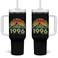 30th Birthday Tumbler With Handle Vintage 1996 Limited Edition 30 Year Old Gift