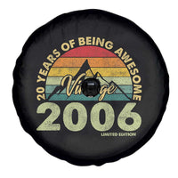 20th Birthday Spare Tire Cover Vintage 2006 Limited Edition 20 Year Old Gift