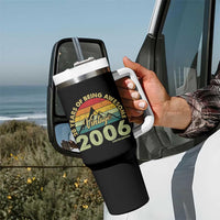 20th Birthday Tumbler With Handle Vintage 2006 Limited Edition 20 Year Old Gift