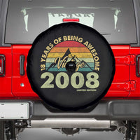 18th Birthday Spare Tire Cover Vintage 2008 Limited Edition 18 Year Old Gift