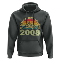 18th Birthday Hoodie Vintage 2008 Limited Edition 18 Year Old Gift
