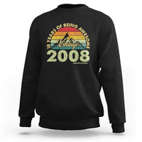 18th Birthday Sweatshirt Vintage 2008 Limited Edition 18 Year Old Gift