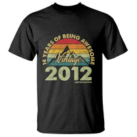 14th Birthday T Shirt Vintage 2012 Limited Edition 14 Year Old Gift