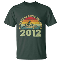 14th Birthday T Shirt Vintage 2012 Limited Edition 14 Year Old Gift