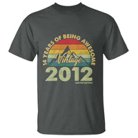 14th Birthday T Shirt Vintage 2012 Limited Edition 14 Year Old Gift