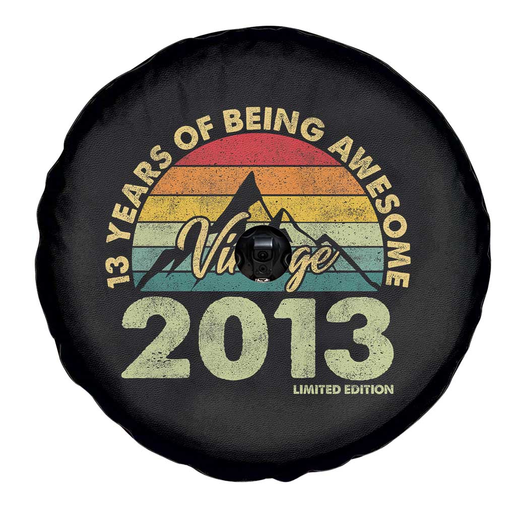 13th Birthday Spare Tire Cover Vintage 2013 Limited Edition 13 Year Old Gift