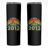 13th Birthday Skinny Tumbler Vintage 2013 Limited Edition 13 Year Old Gift