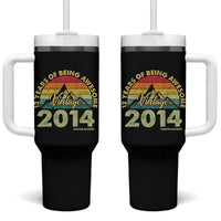 12th Birthday Tumbler With Handle Vintage 2014 Limited Edition 12 Year Old Gift