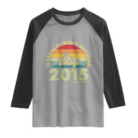 11th Birthday Raglan Shirt Vintage 2015 Limited Edition 11 Year Old Gift