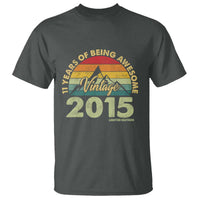 11th Birthday T Shirt Vintage 2015 Limited Edition 11 Year Old Gift