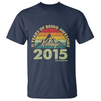 11th Birthday T Shirt Vintage 2015 Limited Edition 11 Year Old Gift