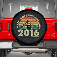 10th Birthday Spare Tire Cover Vintage 2016 Limited Edition 10 Year Old Bday Gift
