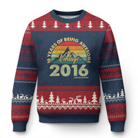 10th Birthday Ugly Christmas Sweater Vintage 2016 Limited Edition 10 Year Old Bday Gift