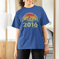 10th Birthday T Shirt For Women Vintage 2016 Limited Edition 10 Year Old Bday Gift