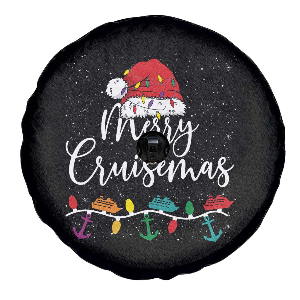 Merry Cruisemas Spare Tire Cover Family Christmas Cruise Holiday Trip - Wonder Print Shop