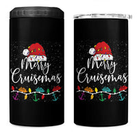 Merry Cruisemas 4 in 1 Can Cooler Tumbler Family Christmas Cruise Holiday Trip - Wonder Print Shop