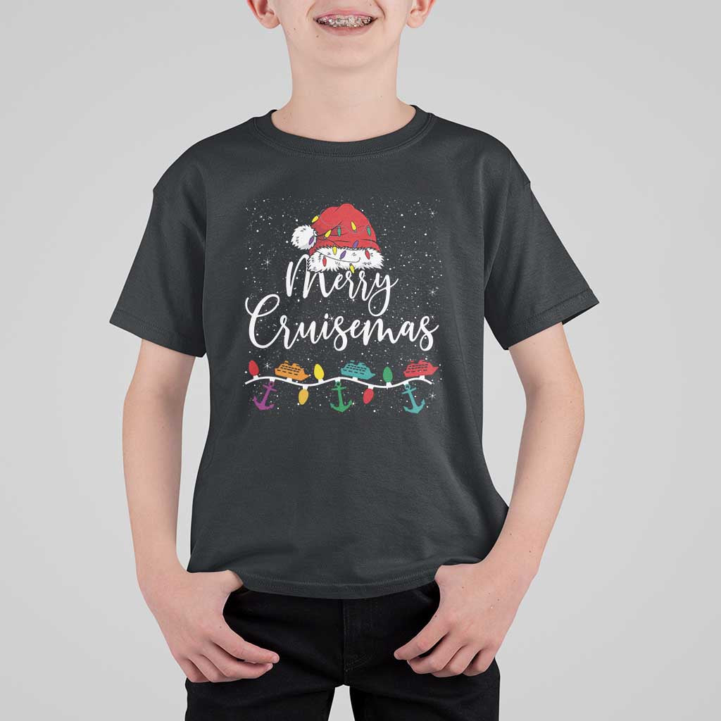 Merry Cruisemas T Shirt For Kid Family Christmas Cruise Holiday Trip - Wonder Print Shop