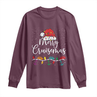 Merry Cruisemas Long Sleeve Shirt Family Christmas Cruise Holiday Trip - Wonder Print Shop