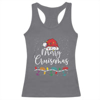 Merry Cruisemas Racerback Tank Top Family Christmas Cruise Holiday Trip - Wonder Print Shop