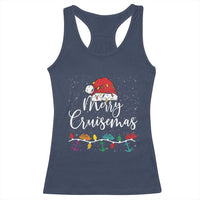 Merry Cruisemas Racerback Tank Top Family Christmas Cruise Holiday Trip - Wonder Print Shop