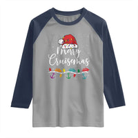 Merry Cruisemas Raglan Shirt Family Christmas Cruise Holiday Trip - Wonder Print Shop