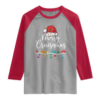 Merry Cruisemas Raglan Shirt Family Christmas Cruise Holiday Trip - Wonder Print Shop