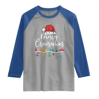 Merry Cruisemas Raglan Shirt Family Christmas Cruise Holiday Trip - Wonder Print Shop