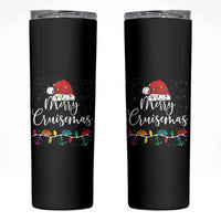 Merry Cruisemas Skinny Tumbler Family Christmas Cruise Holiday Trip - Wonder Print Shop