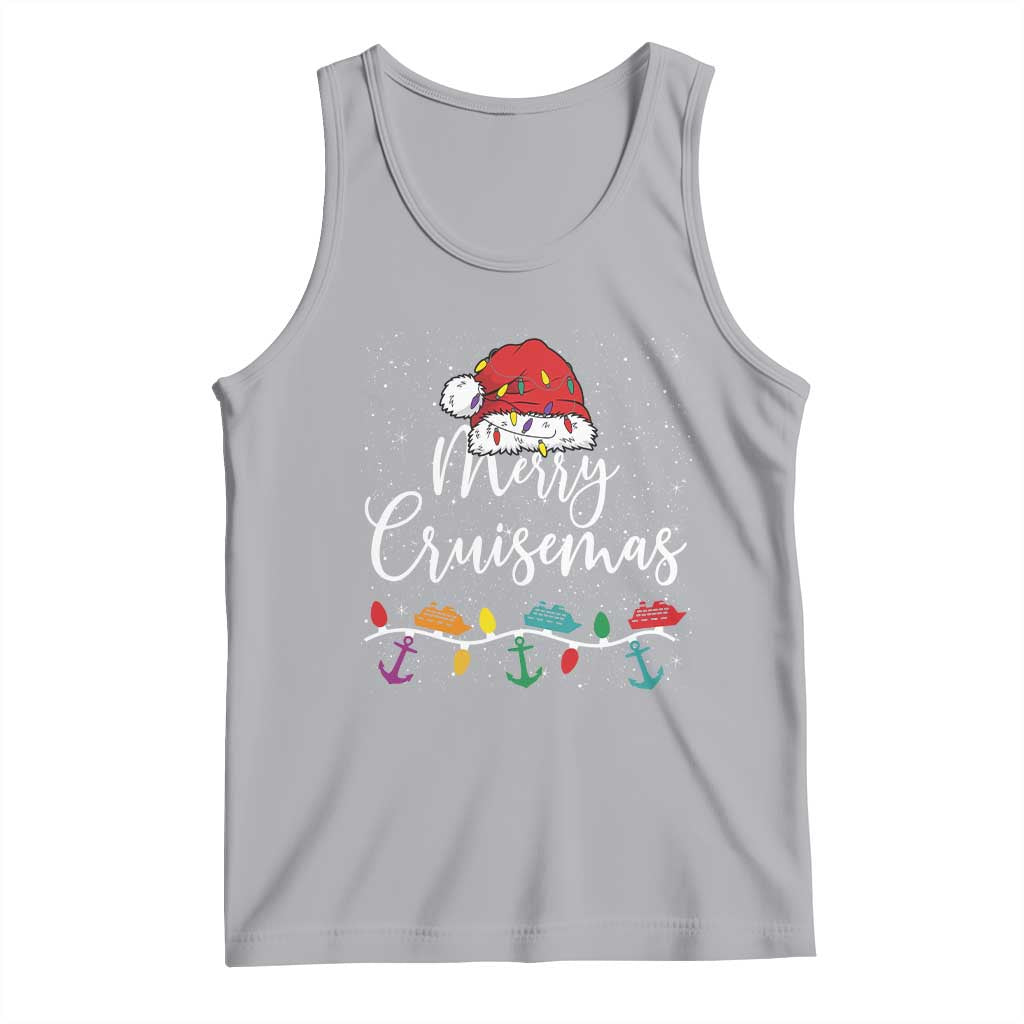 Merry Cruisemas Tank Top Family Christmas Cruise Holiday Trip - Wonder Print Shop