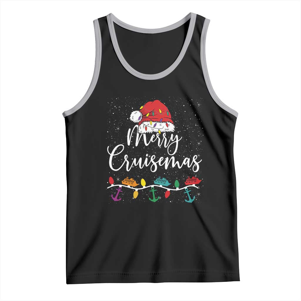 Merry Cruisemas Tank Top Family Christmas Cruise Holiday Trip - Wonder Print Shop
