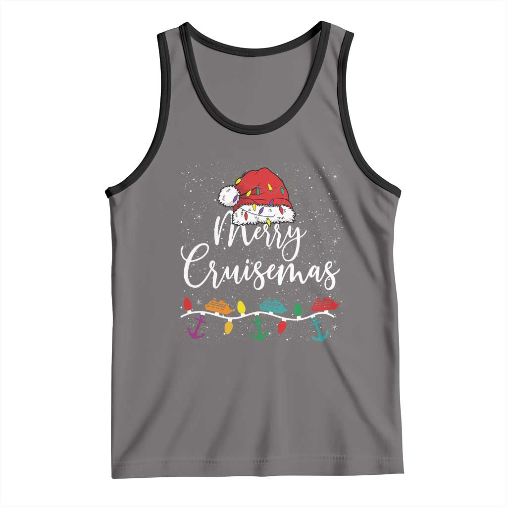 Merry Cruisemas Tank Top Family Christmas Cruise Holiday Trip - Wonder Print Shop