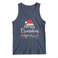 Merry Cruisemas Tank Top Family Christmas Cruise Holiday Trip - Wonder Print Shop