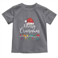 Merry Cruisemas Toddler T Shirt Family Christmas Cruise Holiday Trip - Wonder Print Shop