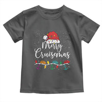 Merry Cruisemas Toddler T Shirt Family Christmas Cruise Holiday Trip - Wonder Print Shop