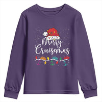 Merry Cruisemas Youth Sweatshirt Family Christmas Cruise Holiday Trip - Wonder Print Shop