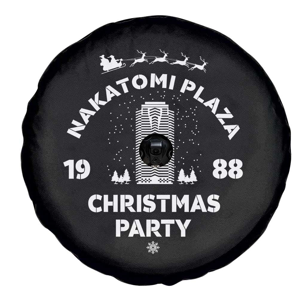 Nakatomi Plaza Christmas Party Spare Tire Cover Funny 80's Movie Xmas Party - Wonder Print Shop