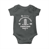 Nakatomi Plaza Christmas Party Baby Onesie Funny 80's Movie Xmas Party - Wonder Print Shop