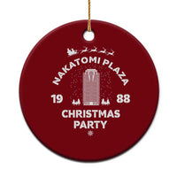 Nakatomi Plaza Xmas Party Ceramic Ornament Funny 80's Movie Xmas Party - Wonder Print Shop