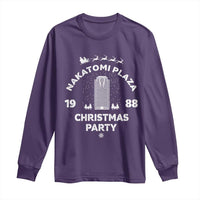 Nakatomi Plaza Christmas Party Long Sleeve Shirt Funny 80's Movie Xmas Party - Wonder Print Shop