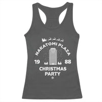 Nakatomi Plaza Christmas Party Racerback Tank Top Funny 80's Movie Xmas Party - Wonder Print Shop